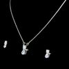 "CATTY" For cat lover - Pendant set with chain