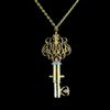 "KEY OF LOVE" Secret message key-unisex pendant with chain