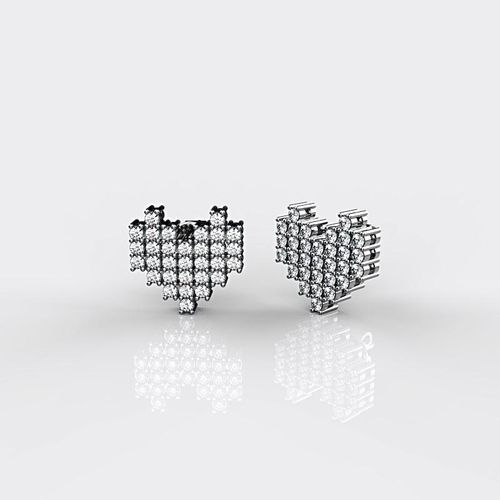 'ESSENCE' The Heartbeat of Style: Diamond Earrings