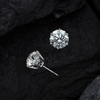 "ARENA" Daily wear single moissanite Diamond stud for women