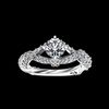 "SHREE" ON FINGER - SOLITAIRE DIAMOND RING